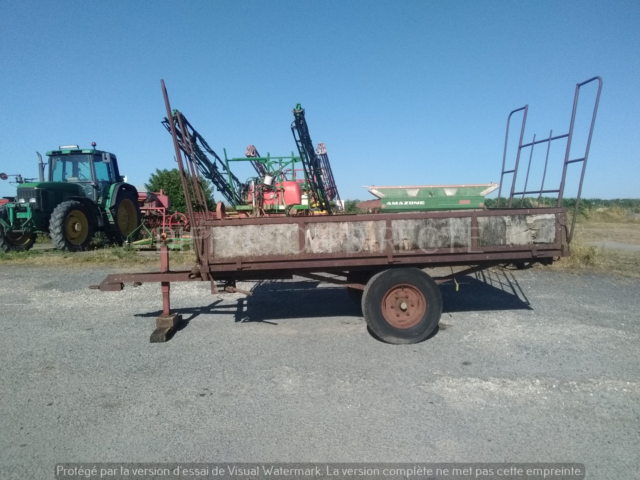SIMONNEAU BENNE FOURRAGERE 3.5 T - Benne agricole: photos 2 SIMONNEAU BENNE FOURRAGERE 3.5 T - Benne agricole: photos 2