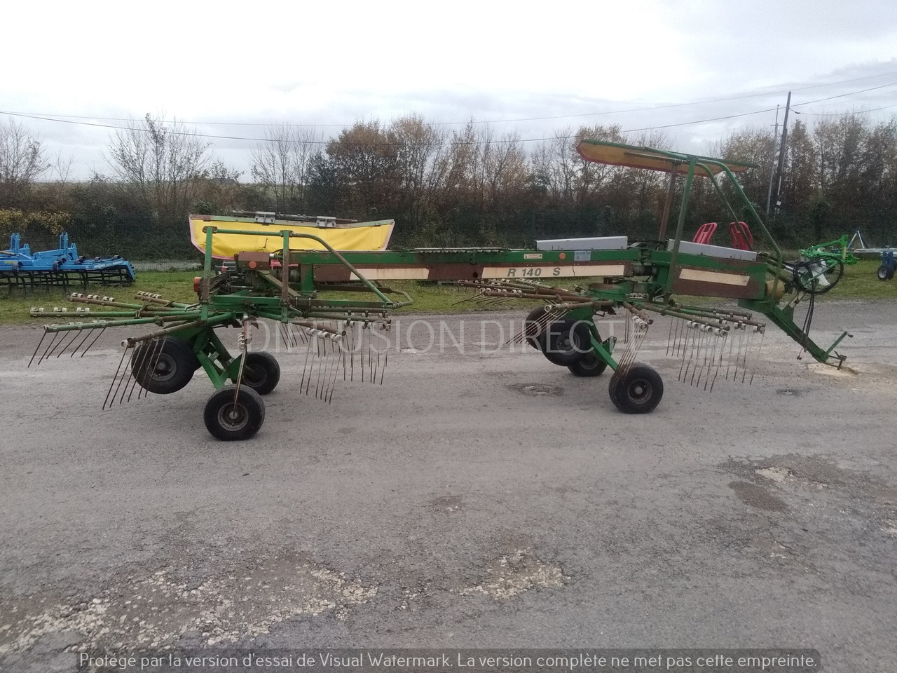STOLL ANDAINEUR R 1400 S - Faneuse: photos 2 STOLL ANDAINEUR R 1400 S - Faneuse: photos 2