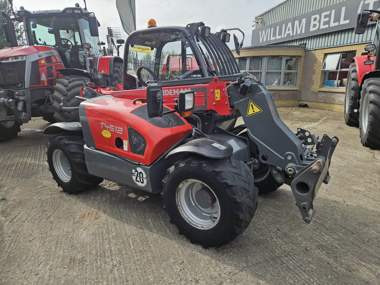 2018 Weidemann 4512, 1 Owner machine - Chariot télescopique: photos 1 2018 Weidemann 4512, 1 Owner machine - Chariot télescopique: photos 1