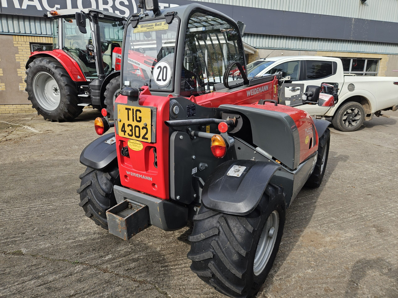 2018 Weidemann 4512, 1 Owner machine - Chariot télescopique: photos 3 2018 Weidemann 4512, 1 Owner machine - Chariot télescopique: photos 3