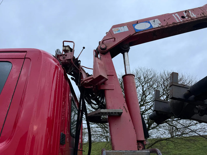 Camion grue Scania P270 Kabelsysteem HMF Kraan Low KM NL TRUCK 6X2: photos 20