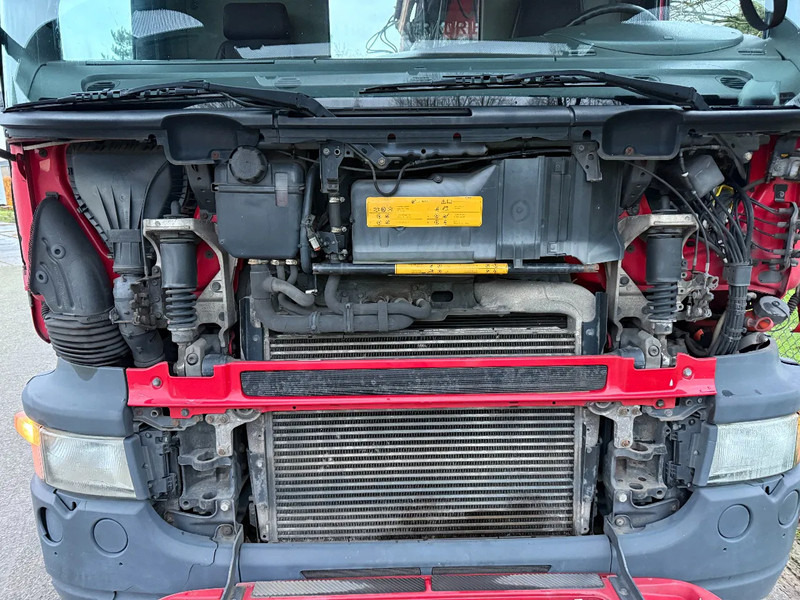 Camion grue Scania P270 Kabelsysteem HMF Kraan Low KM NL TRUCK 6X2: photos 16