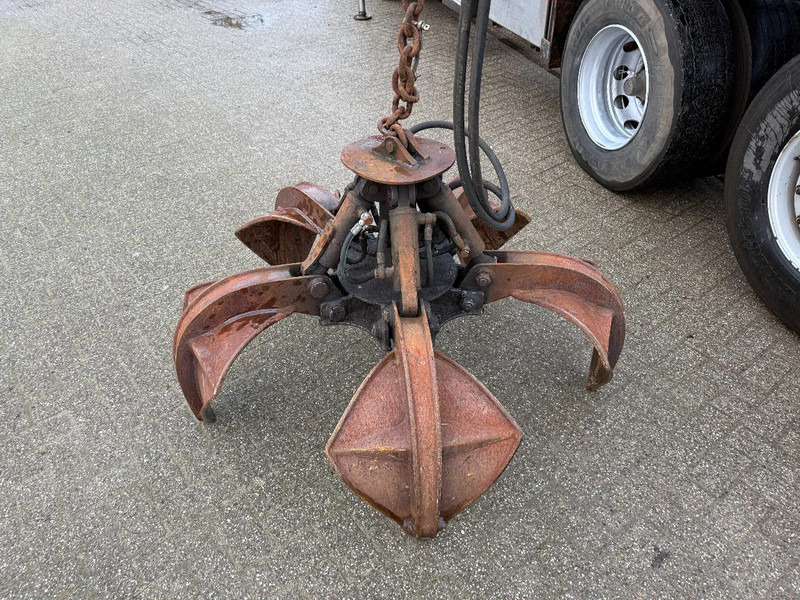 Camion grue Scania P270 Kabelsysteem HMF Kraan Low KM NL TRUCK 6X2: photos 11