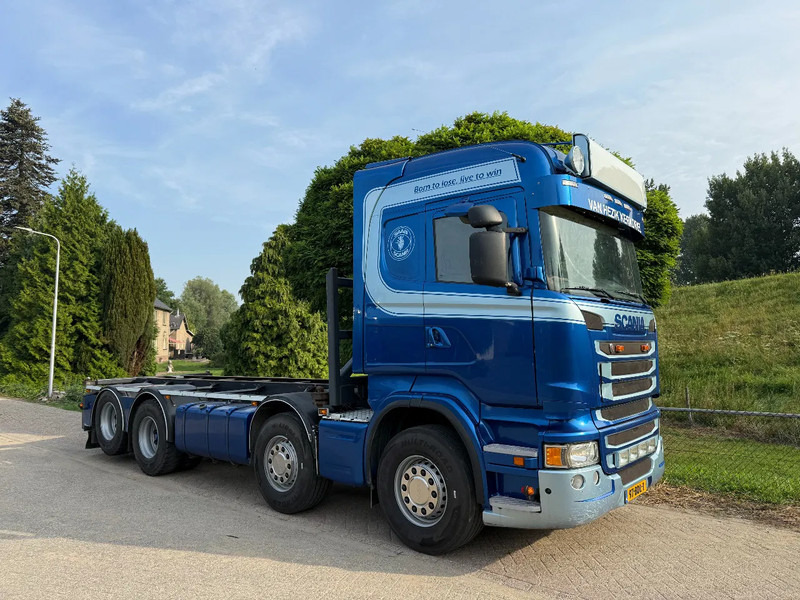 Scania R490 8X2 Manual EUR 6 Retarder TOP Truck - Camion porte-conteneur/ Caisse mobile: photos 5 Scania R490 8X2 Manual EUR 6 Retarder TOP Truck - Camion porte-conteneur/ Caisse mobile: photos 5