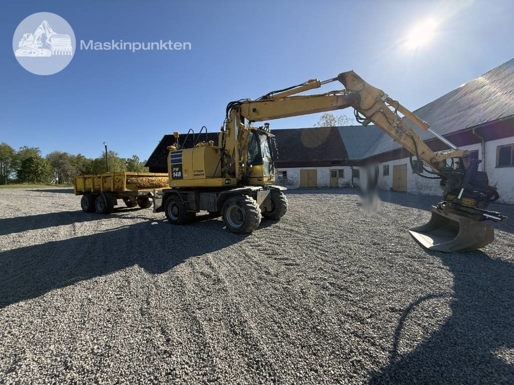 Komatsu PW 148-10 - Pelle sur pneus: photos 3 Komatsu PW 148-10 - Pelle sur pneus: photos 3