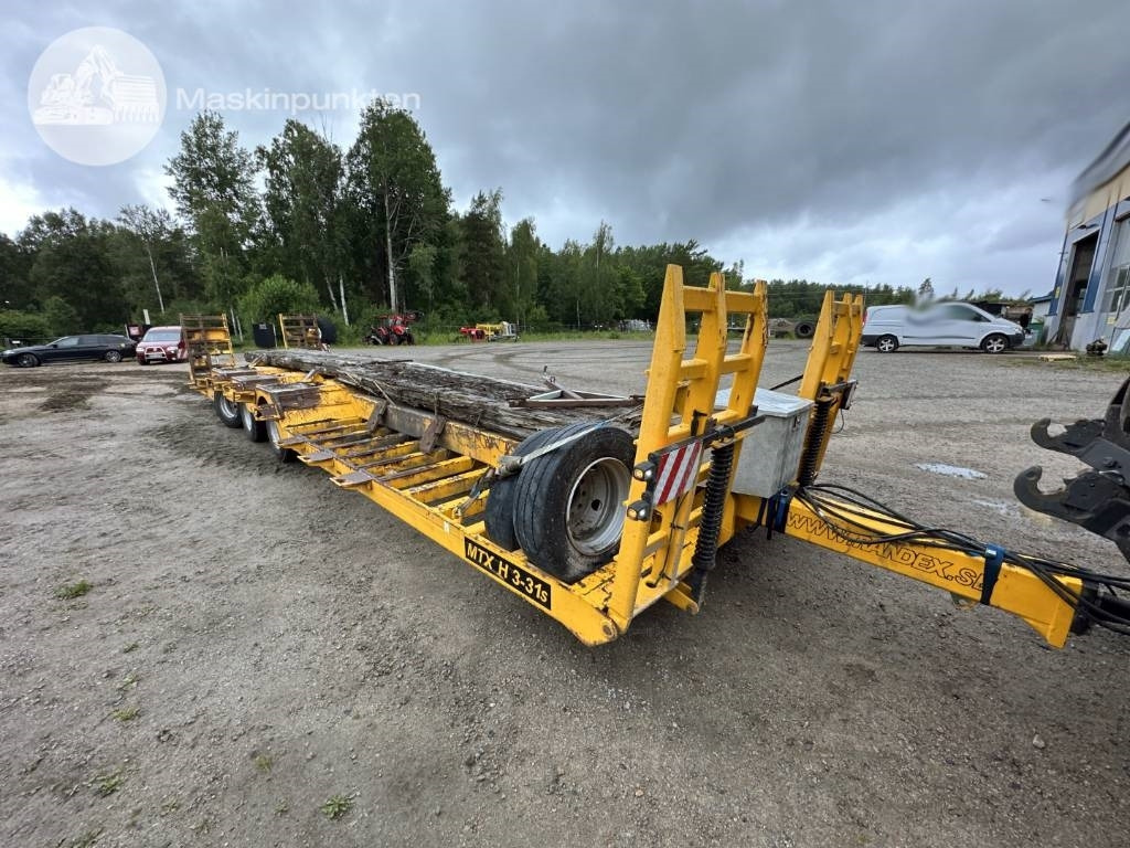 Randex Mtxh 3319 - Remorque porte-engin surbaissée: photos 1 Randex Mtxh 3319 - Remorque porte-engin surbaissée: photos 1