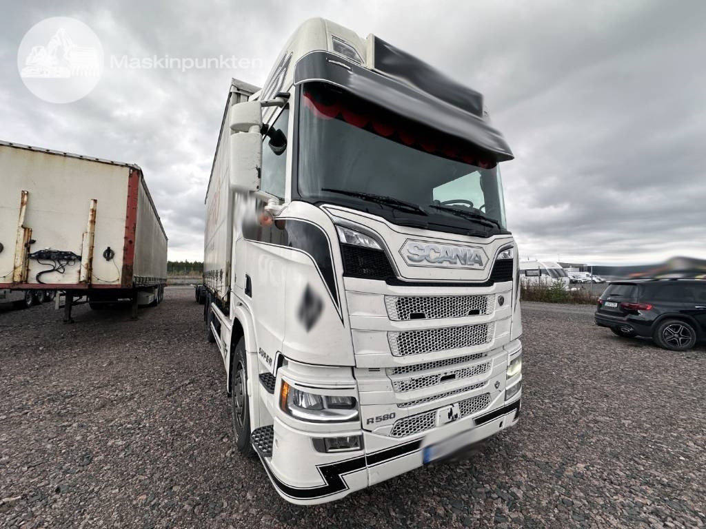 Scania R 580 - Camion porte-conteneur/ Caisse mobile: photos 5 Scania R 580 - Camion porte-conteneur/ Caisse mobile: photos 5