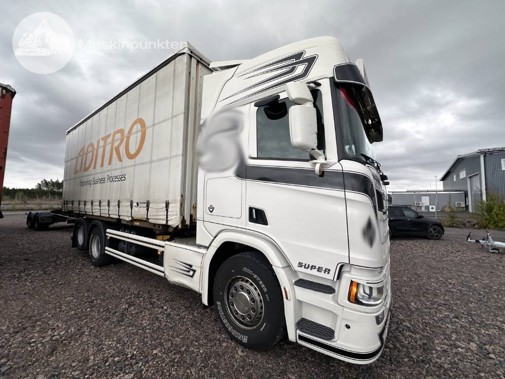 Scania R 580 - Camion porte-conteneur/ Caisse mobile: photos 3 Scania R 580 - Camion porte-conteneur/ Caisse mobile: photos 3