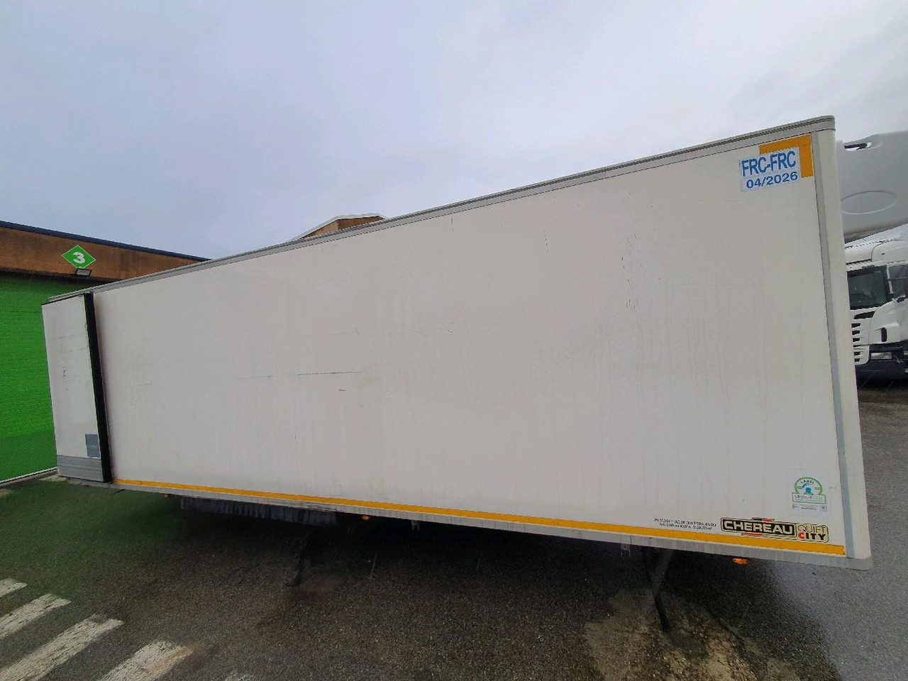 CHEREAU CAISSE FRIGO CARRIER - Carrosserie frigorifique: photos 3 CHEREAU CAISSE FRIGO CARRIER - Carrosserie frigorifique: photos 3