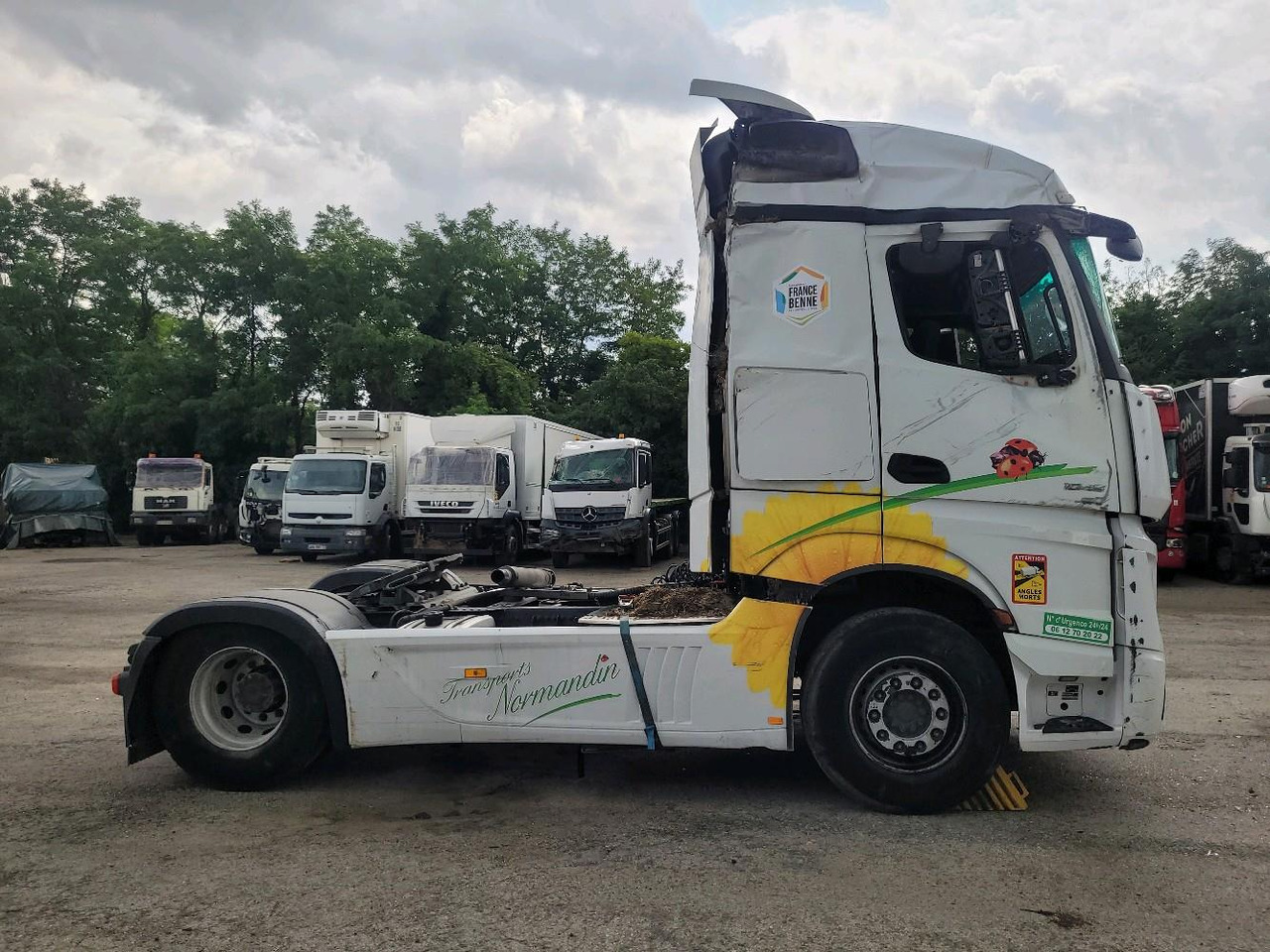 MERCEDES ACTROS 1845 - Tracteur routier: photos 3 MERCEDES ACTROS 1845 - Tracteur routier: photos 3