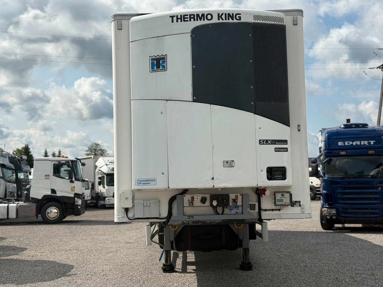 Chereau THERMO KING SLXe DIESEL/ELECTRIC SAF - Semi-remorque frigorifique: photos 2 Chereau THERMO KING SLXe DIESEL/ELECTRIC SAF - Semi-remorque frigorifique: photos 2