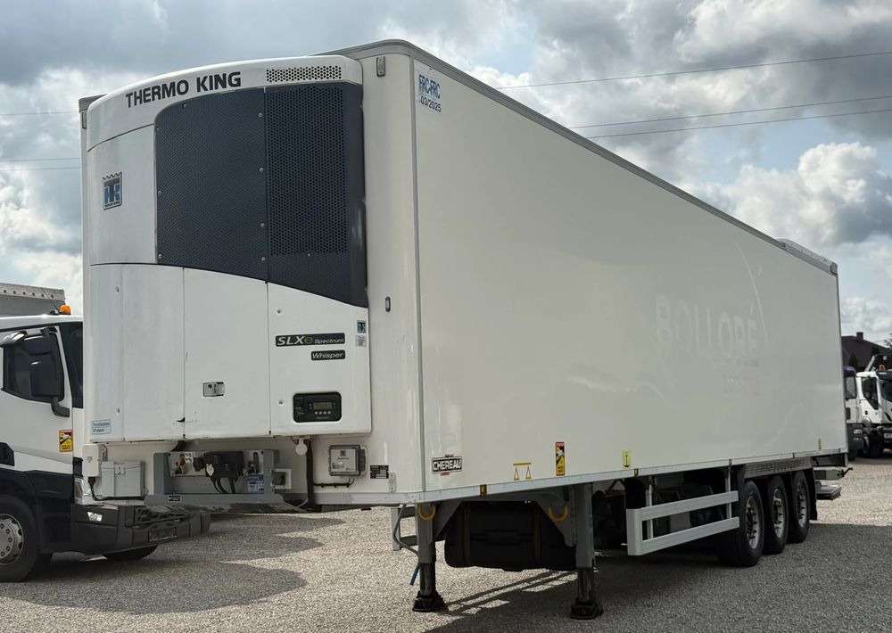 Chereau THERMO KING SLXe DIESEL/ELEKTRYK OSIE SAF - Semi-remorque frigorifique: photos 1 Chereau THERMO KING SLXe DIESEL/ELEKTRYK OSIE SAF - Semi-remorque frigorifique: photos 1