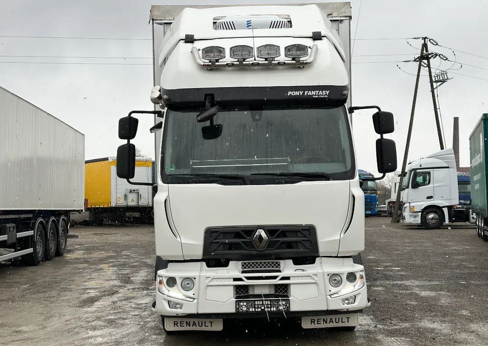 Renault D14 TAMDEM 101 m3 MANUAL KLIMATYZACJA POSTOJOWA - Camion à rideaux coulissants: photos 2 Renault D14 TAMDEM 101 m3 MANUAL KLIMATYZACJA POSTOJOWA - Camion à rideaux coulissants: photos 2