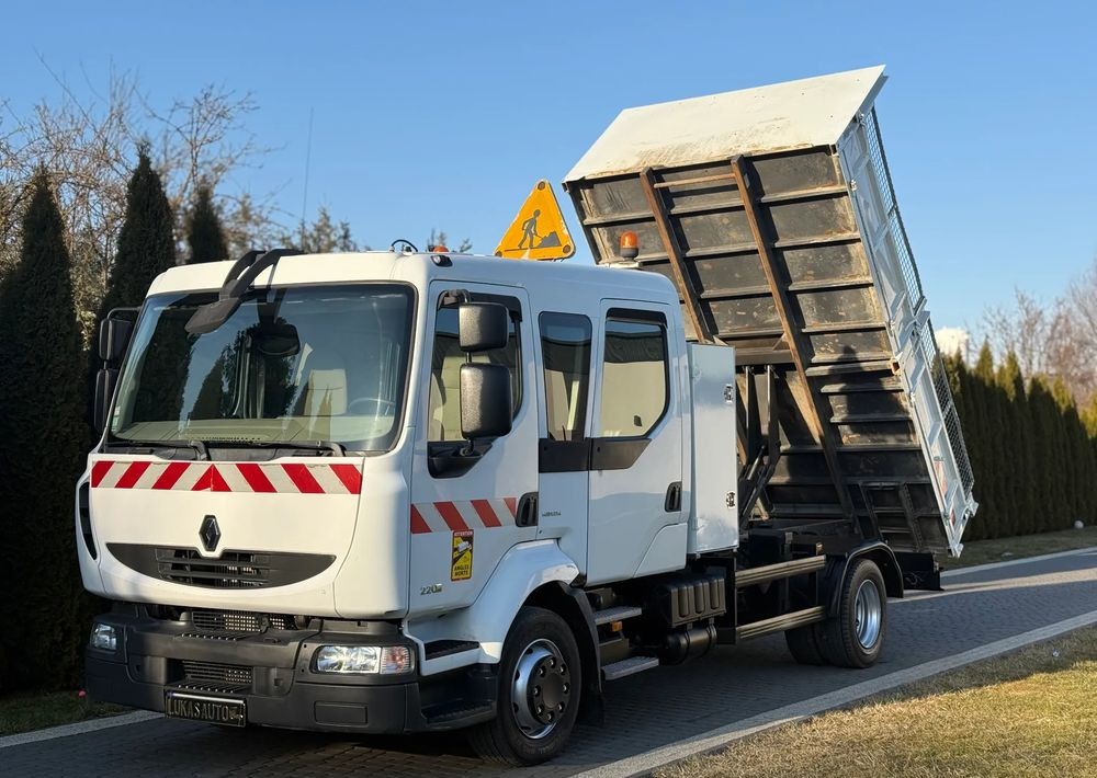 Renault MIDLUM 220 12 T WYWROTKA 6 MIEJSC - Camion benne: photos 1 Renault MIDLUM 220 12 T WYWROTKA 6 MIEJSC - Camion benne: photos 1