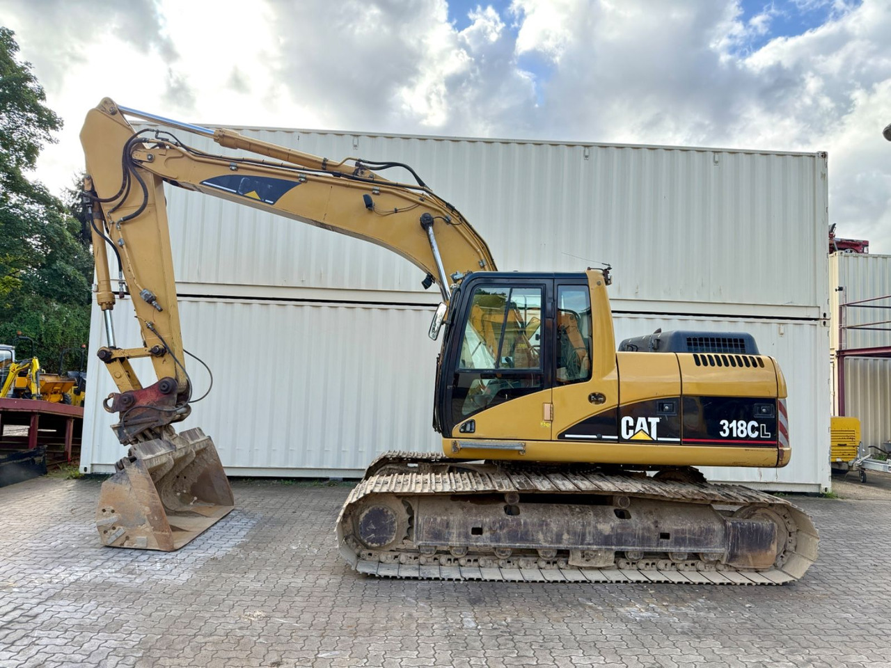 CAT 318CL / 2005 BJ / Deutsche Maschine - Pelle sur chenille: photos 2 CAT 318CL / 2005 BJ / Deutsche Maschine - Pelle sur chenille: photos 2