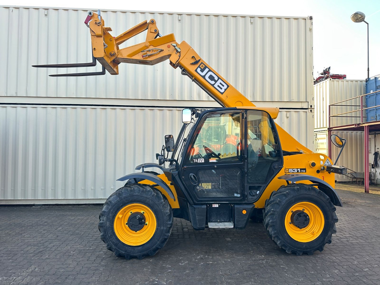 JCB 531-70 / 7 Meter / 3.1 Tonnen / 2018 BJ / 2.730H - Chariot télescopique: photos 2 JCB 531-70 / 7 Meter / 3.1 Tonnen / 2018 BJ / 2.730H - Chariot télescopique: photos 2