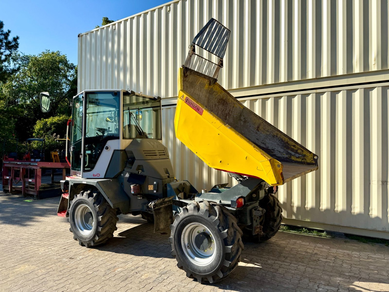 Wacker DV60 Dual View/ Drehmulde / 1.238 H - Mini tombereau: photos 3 Wacker DV60 Dual View/ Drehmulde / 1.238 H - Mini tombereau: photos 3