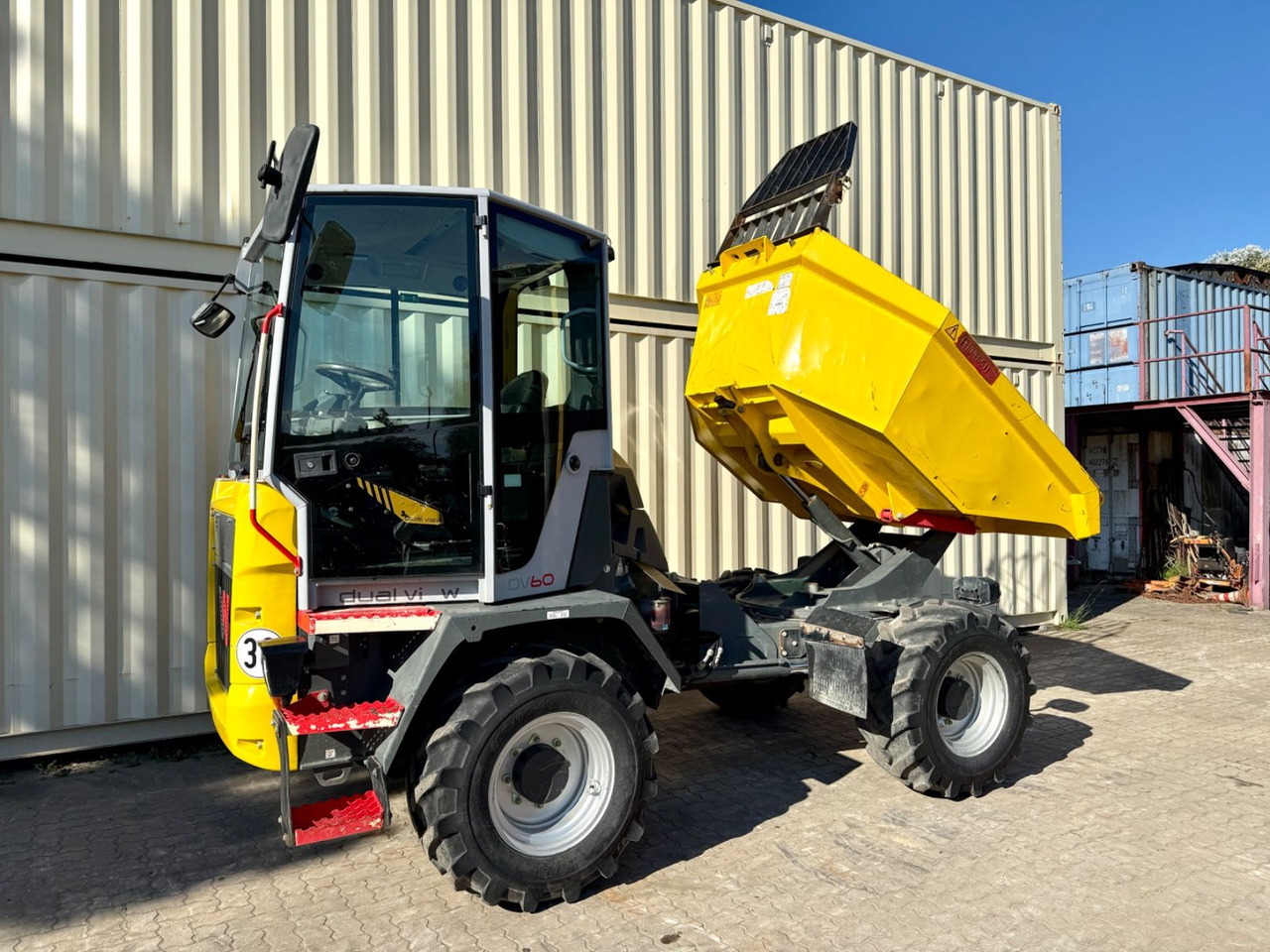 Wacker DV60 Dual View/ Drehmulde / 1.238 H - Mini tombereau: photos 2 Wacker DV60 Dual View/ Drehmulde / 1.238 H - Mini tombereau: photos 2