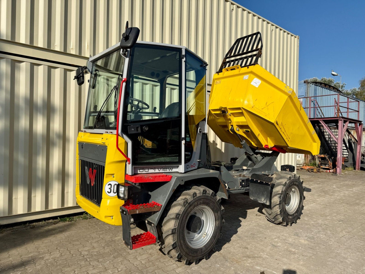 Wacker DV60 Dual View/ Drehmulde / 1.778 H - Mini tombereau: photos 1 Wacker DV60 Dual View/ Drehmulde / 1.778 H - Mini tombereau: photos 1