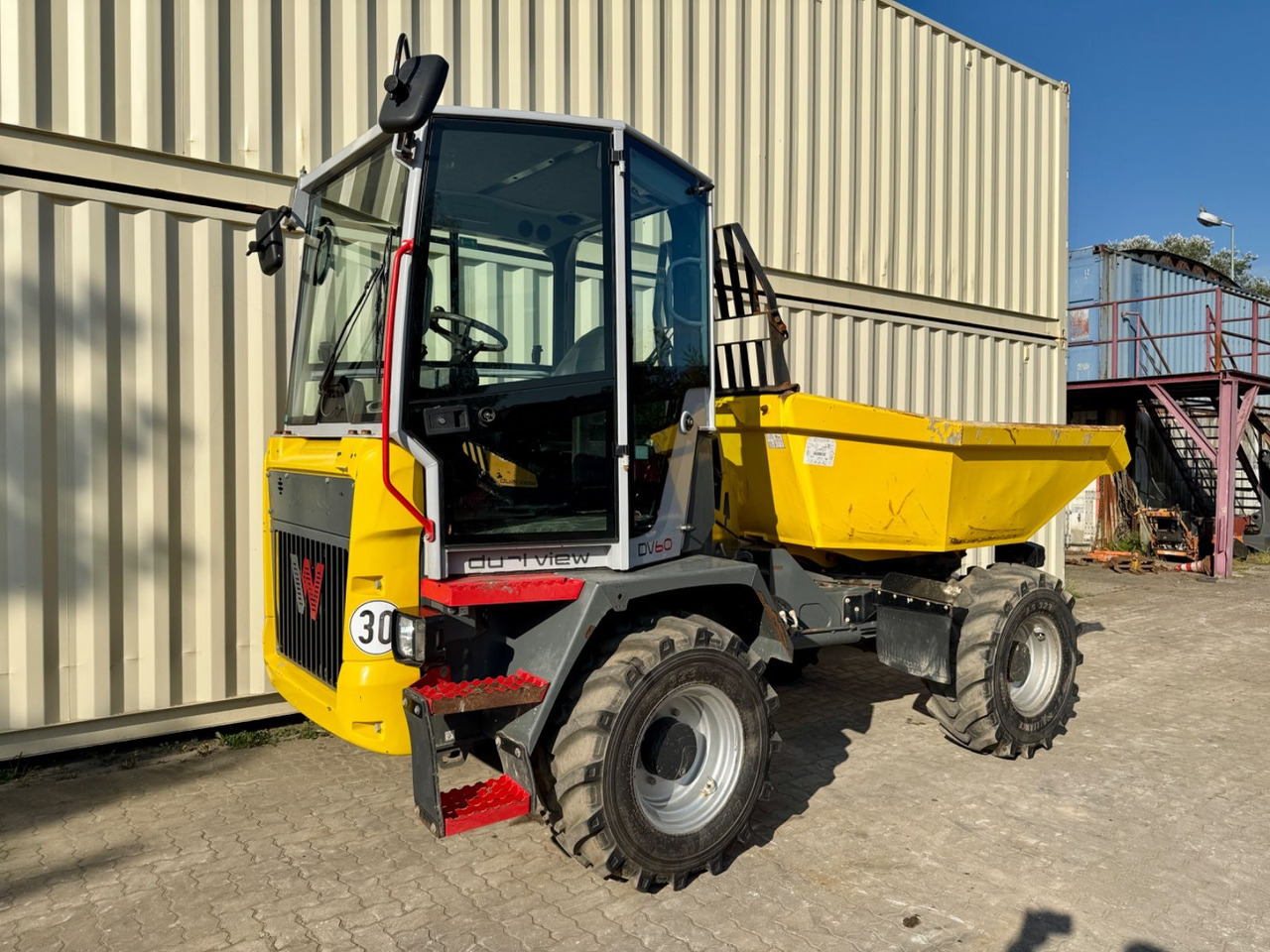 Wacker DV60 Dual View/ Drehmulde / 1.778 H - Mini tombereau: photos 4 Wacker DV60 Dual View/ Drehmulde / 1.778 H - Mini tombereau: photos 4