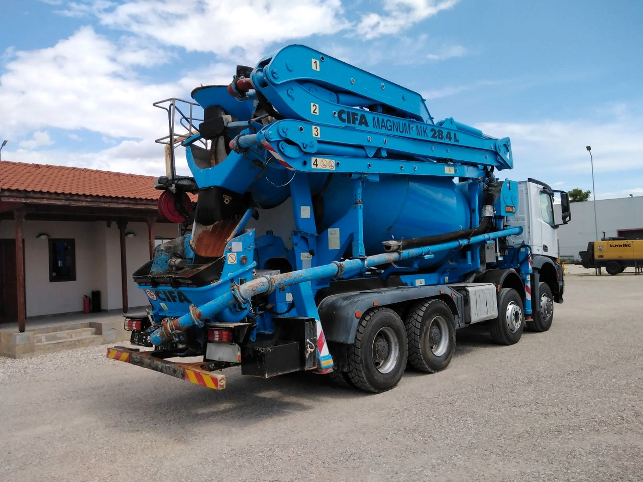 Mercedes-Benz AROCS 4140 CIFA MAGNUM MK28.4L  8X6 en leasing occasion Mercedes-Benz AROCS 4140 CIFA MAGNUM MK28.4L  8X6: photos 7