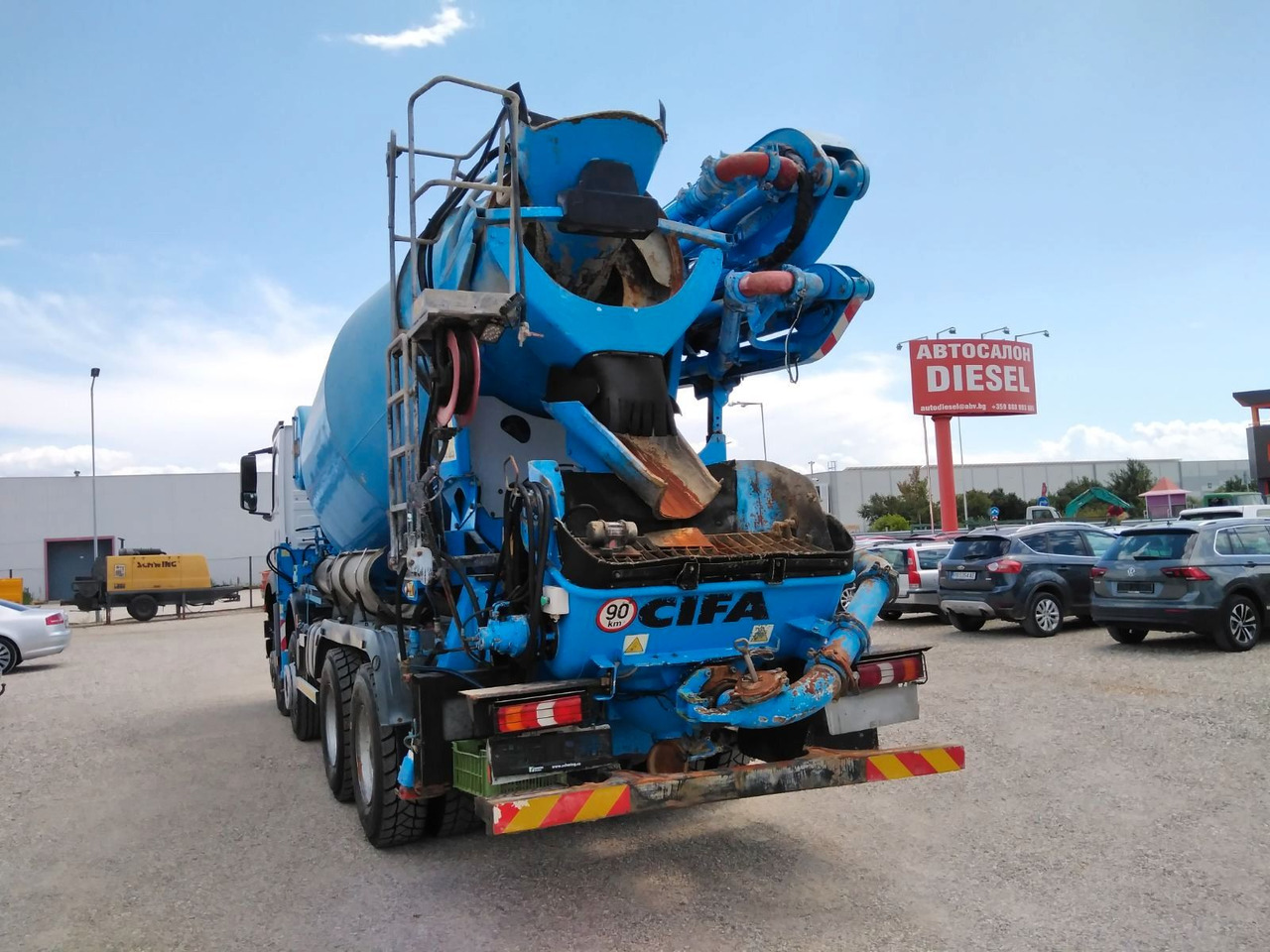 Mercedes-Benz AROCS 4140 CIFA MAGNUM MK28.4L 8X6 - Camion malaxeur pompe: photos 5 Mercedes-Benz AROCS 4140 CIFA MAGNUM MK28.4L 8X6 - Camion malaxeur pompe: photos 5