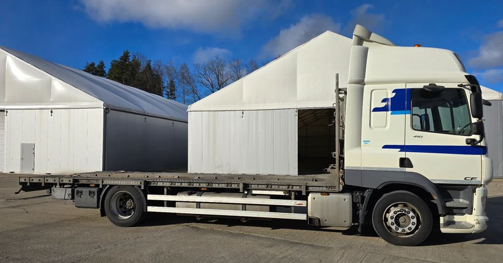 DAF CF 410 EURO 6 Laweta - Platforma super stan - Camion plateau: photos 3 DAF CF 410 EURO 6 Laweta - Platforma super stan - Camion plateau: photos 3