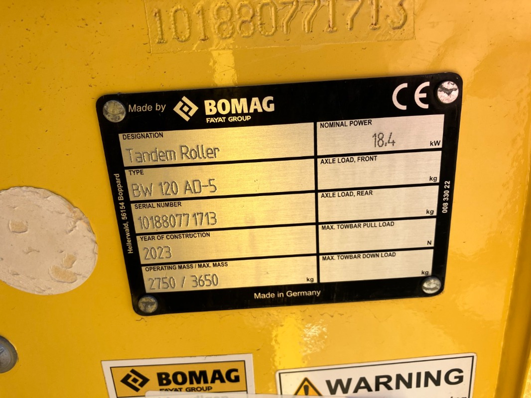 BOMAG DE BW 151 AD-50 Stage IIIa/Tier 4i - Rouleau compresseur: photos 2 BOMAG DE BW 151 AD-50 Stage IIIa/Tier 4i - Rouleau compresseur: photos 2