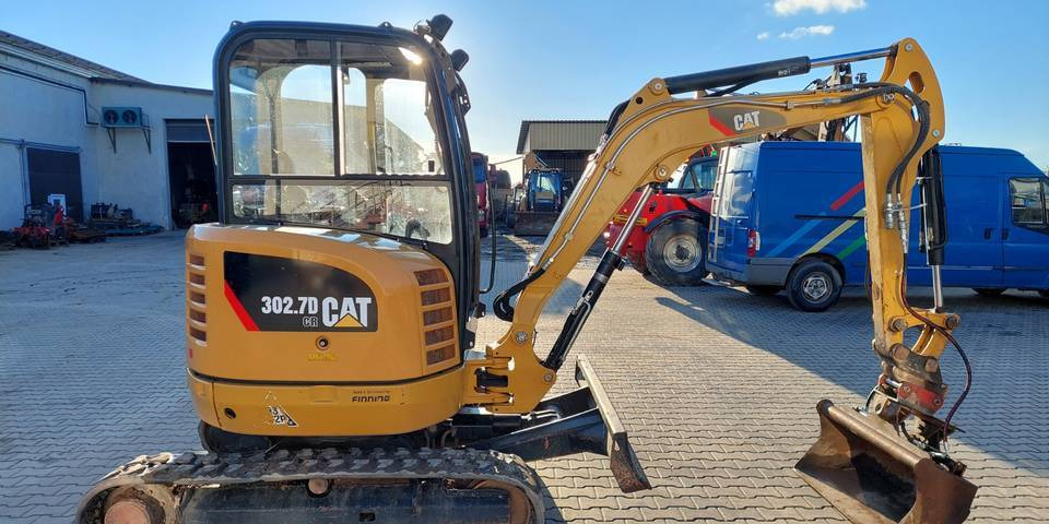 Minikoparka Caterpillar CAT 302.7D CR - Pelle sur chenille: photos 5 Minikoparka Caterpillar CAT 302.7D CR - Pelle sur chenille: photos 5