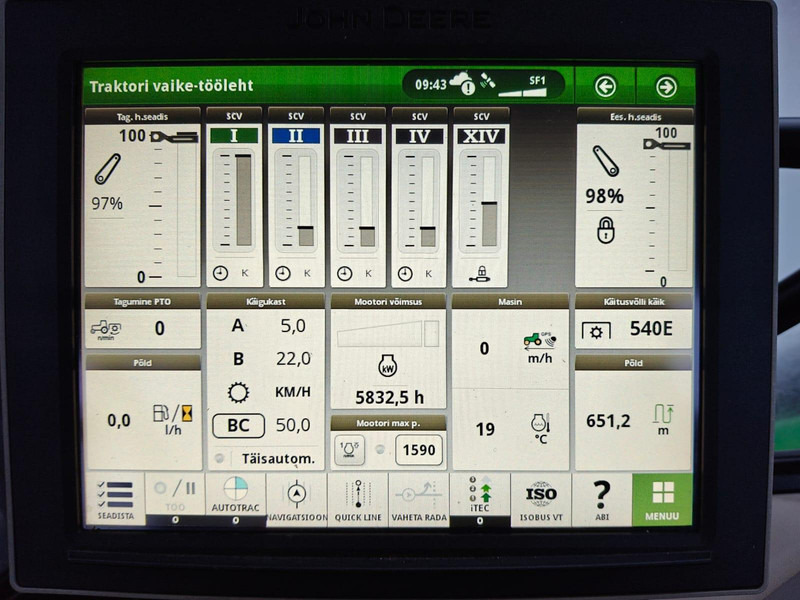 Tracteur agricole John Deere 6215R: photos 15 Tracteur agricole John Deere 6215R: photos 15