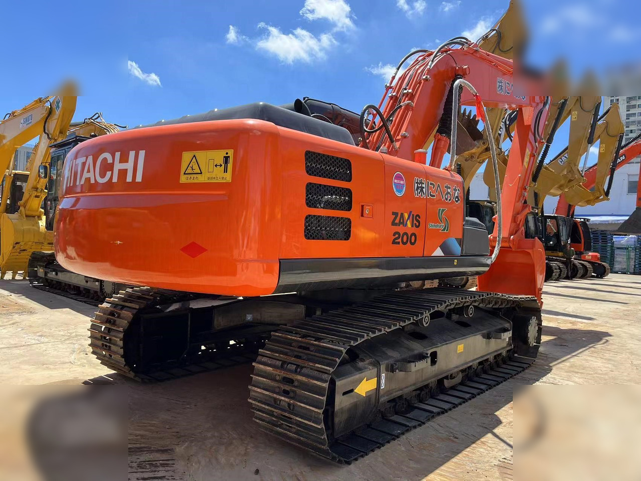 HITACHI ZX200-3G - Pelle sur chenille: photos 2 HITACHI ZX200-3G - Pelle sur chenille: photos 2