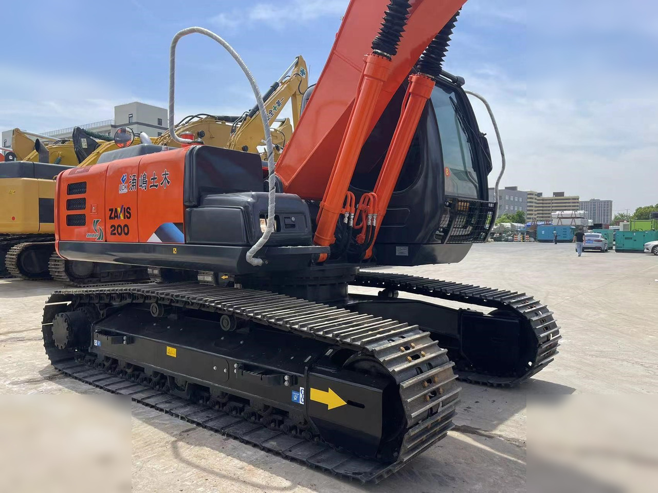 HITACHI ZX200 - Pelle sur chenille: photos 3 HITACHI ZX200 - Pelle sur chenille: photos 3