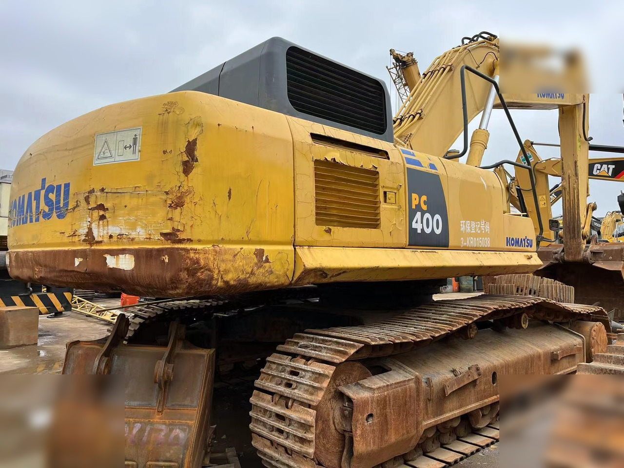 KOMATSU PC400-8 - Pelle sur chenille: photos 4 KOMATSU PC400-8 - Pelle sur chenille: photos 4