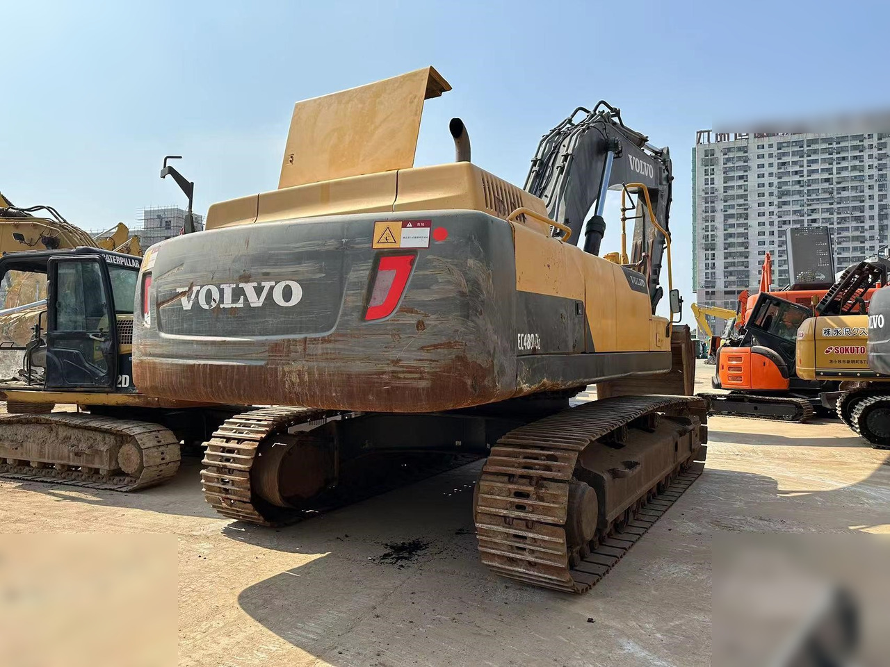 VOLVO EC480DL - Pelle sur chenille: photos 3 VOLVO EC480DL - Pelle sur chenille: photos 3