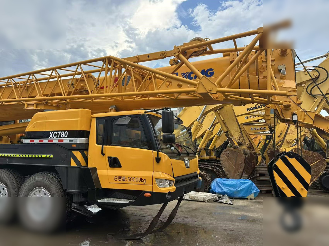 XCMG XCT80L5 - Grue mobile: photos 5 XCMG XCT80L5 - Grue mobile: photos 5