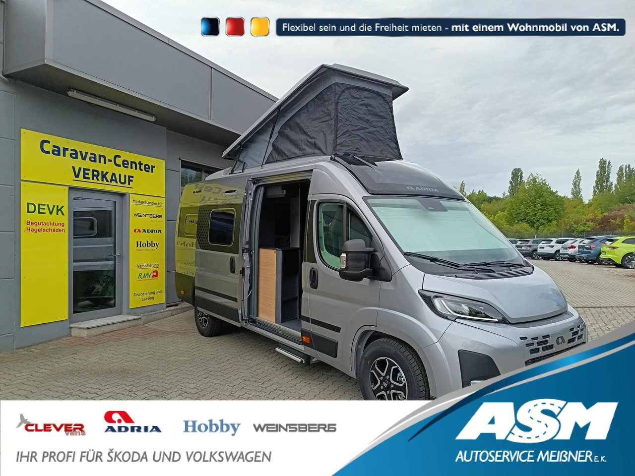 Adria Twin "60Y" 640 SGX 4,25MAXI*JUBILEE*AUFSTELLDACH - Fourgon aménagé: photos 1 Adria Twin "60Y" 640 SGX 4,25MAXI*JUBILEE*AUFSTELLDACH - Fourgon aménagé: photos 1