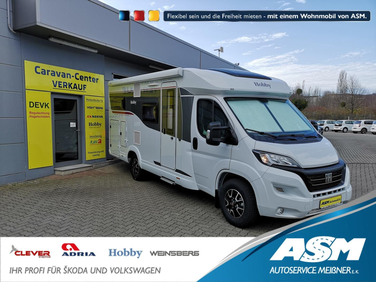 Hobby Optima V65 GE Edition F*AHK*MARKISE*NAVI*SOFORT* - Camping-car profilé: photos 1 Hobby Optima V65 GE Edition F*AHK*MARKISE*NAVI*SOFORT* - Camping-car profilé: photos 1