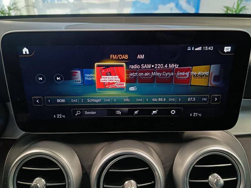 SUV Mercedes-Benz GLC 220d AMG Line 4MATIC*AHK*NAVI*LED*R-KAM*DAB*: photos 11