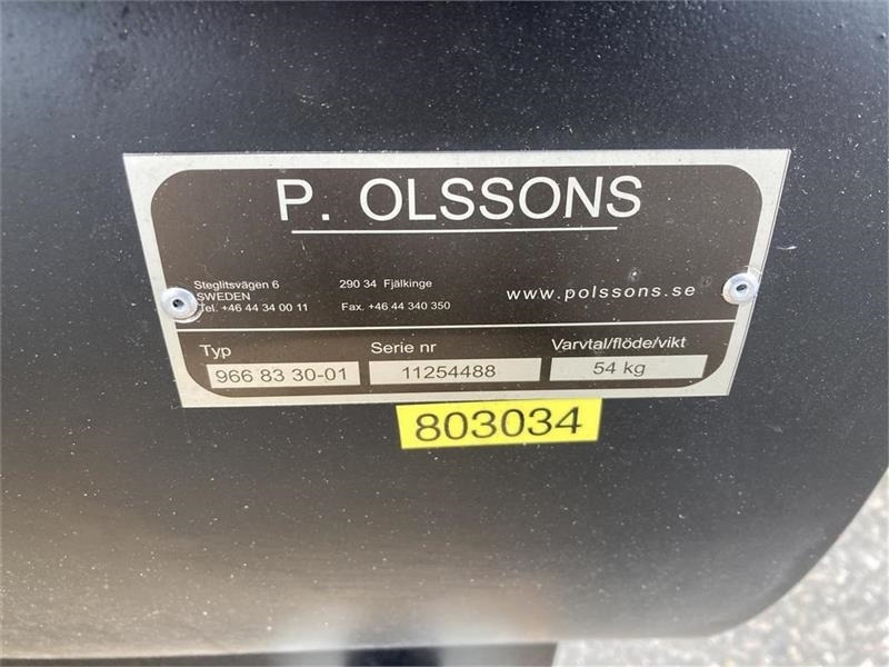 Husqvarna 125 B til R422 og P524 - Lame à neige pour Machine agricole: photos 4 Husqvarna 125 B til R422 og P524 - Lame à neige pour Machine agricole: photos 4