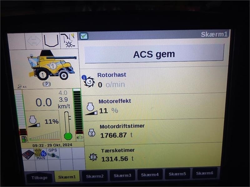 Moissonneuse-batteuse New Holland CR9.80: photos 9