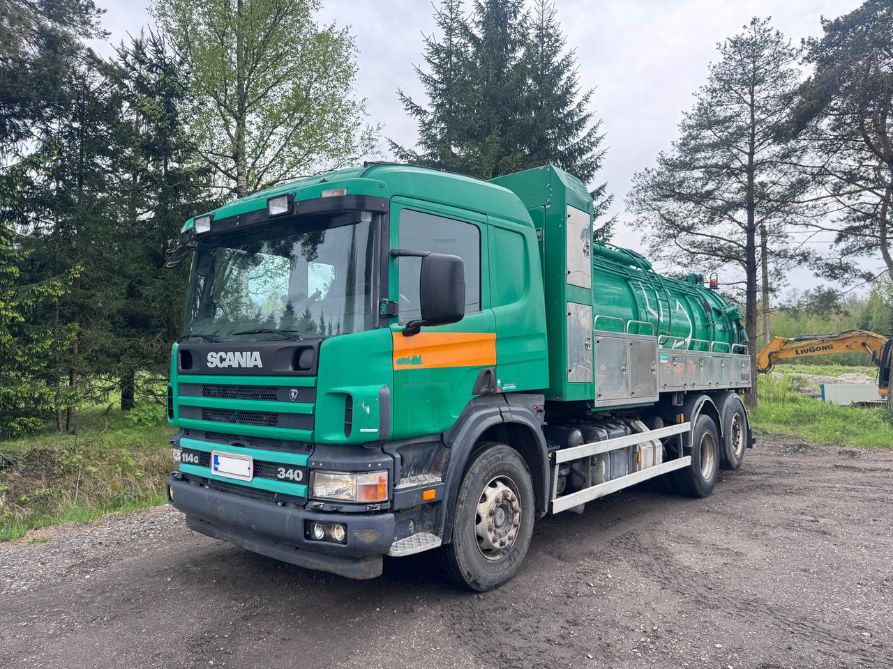 SCANIA P114 - Camion hydrocureur: photos 1 SCANIA P114 - Camion hydrocureur: photos 1