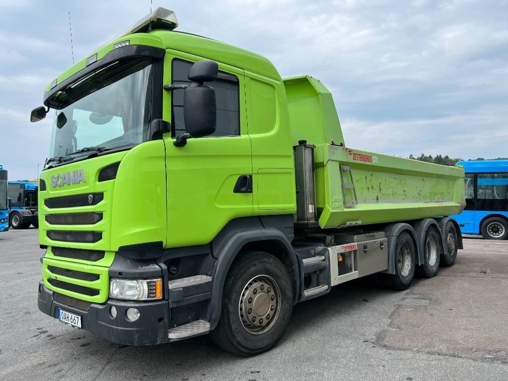 Scania R 490 8X4*4 Zetterbergs Tippbil - Camion benne: photos 1 Scania R 490 8X4*4 Zetterbergs Tippbil - Camion benne: photos 1