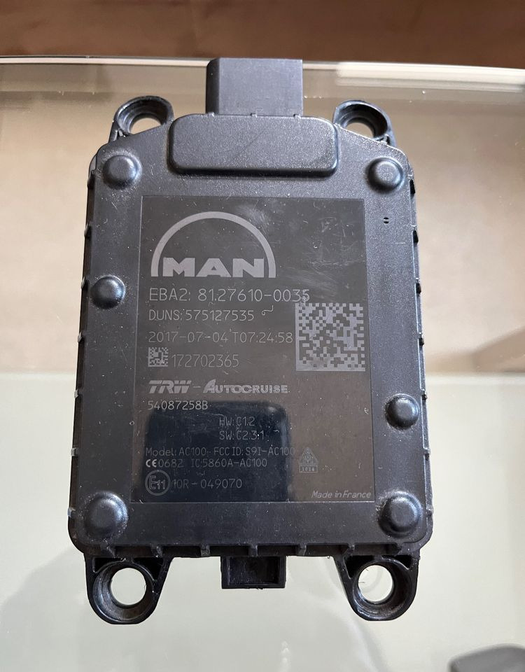 Radar MAN TGX TGS euro 6 ACC distronic - Capteur pour Camion: photos 1 Radar MAN TGX TGS euro 6 ACC distronic - Capteur pour Camion: photos 1