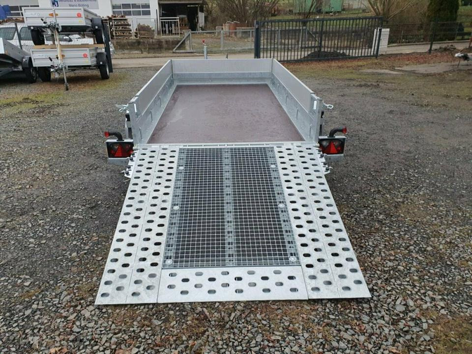 Remorque porte engin Böckmann Baumaschinen 3,5t Minibagger Kastenaufsatz Minibagger: photos 6 Remorque porte engin Böckmann Baumaschinen 3,5t Minibagger Kastenaufsatz Minibagger: photos 6