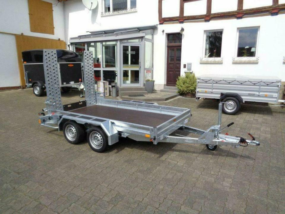 Böckmann Baumaschinentransporter, 3,5 to. Minibagger - Remorque porte engin: photos 1 Böckmann Baumaschinentransporter, 3,5 to. Minibagger - Remorque porte engin: photos 1