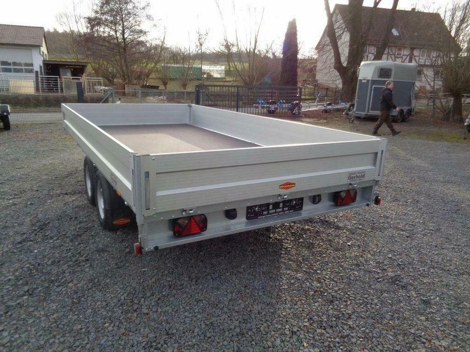 Remorque plateau Böckmann HL-AL 4121/27 ECO PKW-Anhänger, 2,7to. Hochlader: photos 12