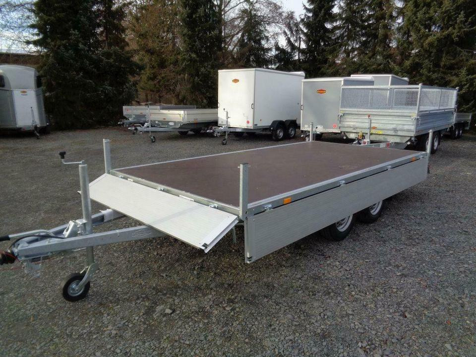 Remorque plateau Böckmann HL-AL 4121/27 ECO PKW-Anhänger, 2,7to. Hochlader: photos 9