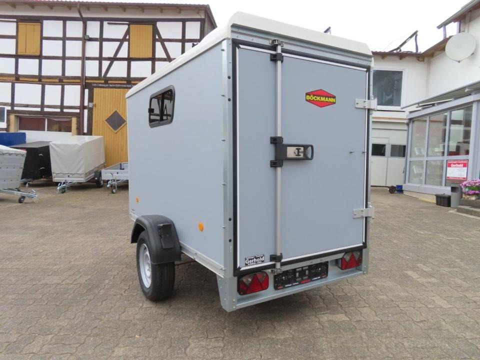Böckmann KT 2513/135 PKW-Anhänger Kofferanhänger Fenster 100km/h - Remorque fourgon: photos 3 Böckmann KT 2513/135 PKW-Anhänger Kofferanhänger Fenster 100km/h - Remorque fourgon: photos 3