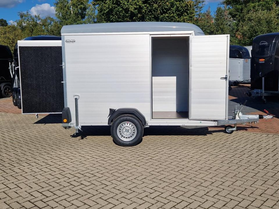 Remorque pour moto Böckmann KT-PB-AL Kofferanhänge Flügeltür Motorrad PKW Anhänger: photos 17