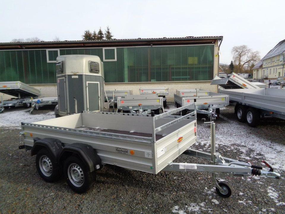 Böckmann PKW-Anhänger, 2000 kg, Tandem - Remorque plateau: photos 2 Böckmann PKW-Anhänger, 2000 kg, Tandem - Remorque plateau: photos 2